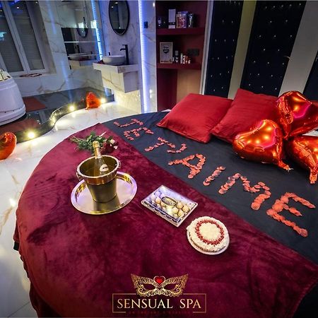 Sensual Spa- Love Room Jacuzzi Hammam Terrasse น็องซี ภายนอก รูปภาพ