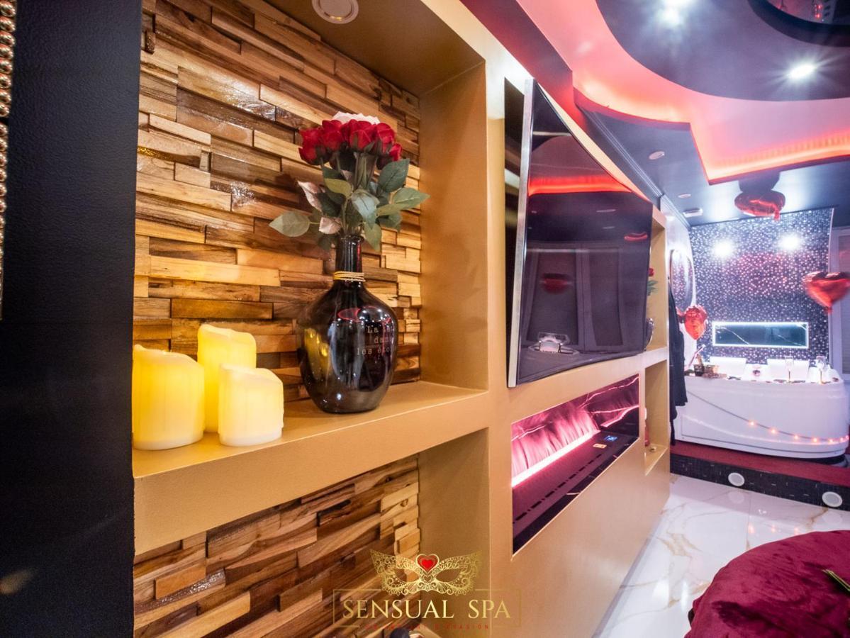 Sensual Spa- Love Room Jacuzzi Hammam Terrasse น็องซี ภายนอก รูปภาพ