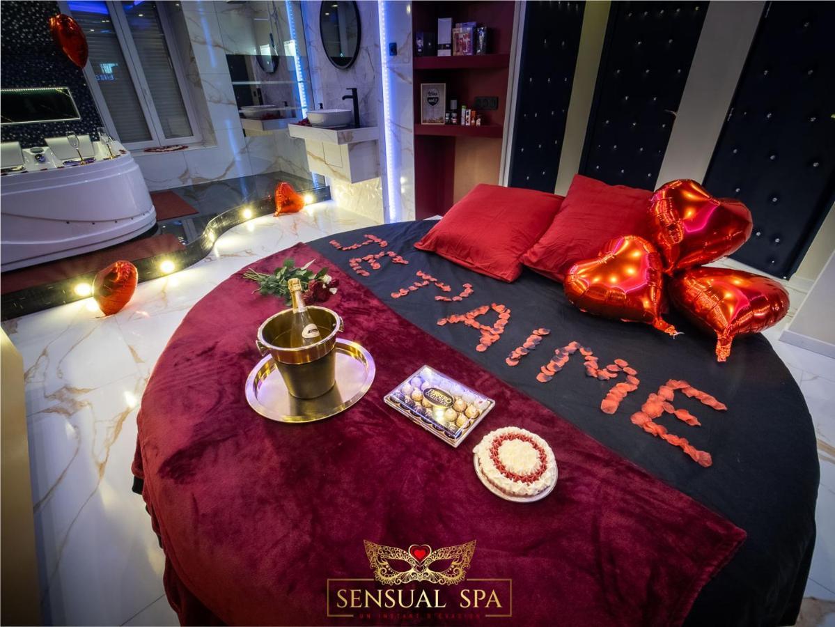 Sensual Spa- Love Room Jacuzzi Hammam Terrasse น็องซี ภายนอก รูปภาพ
