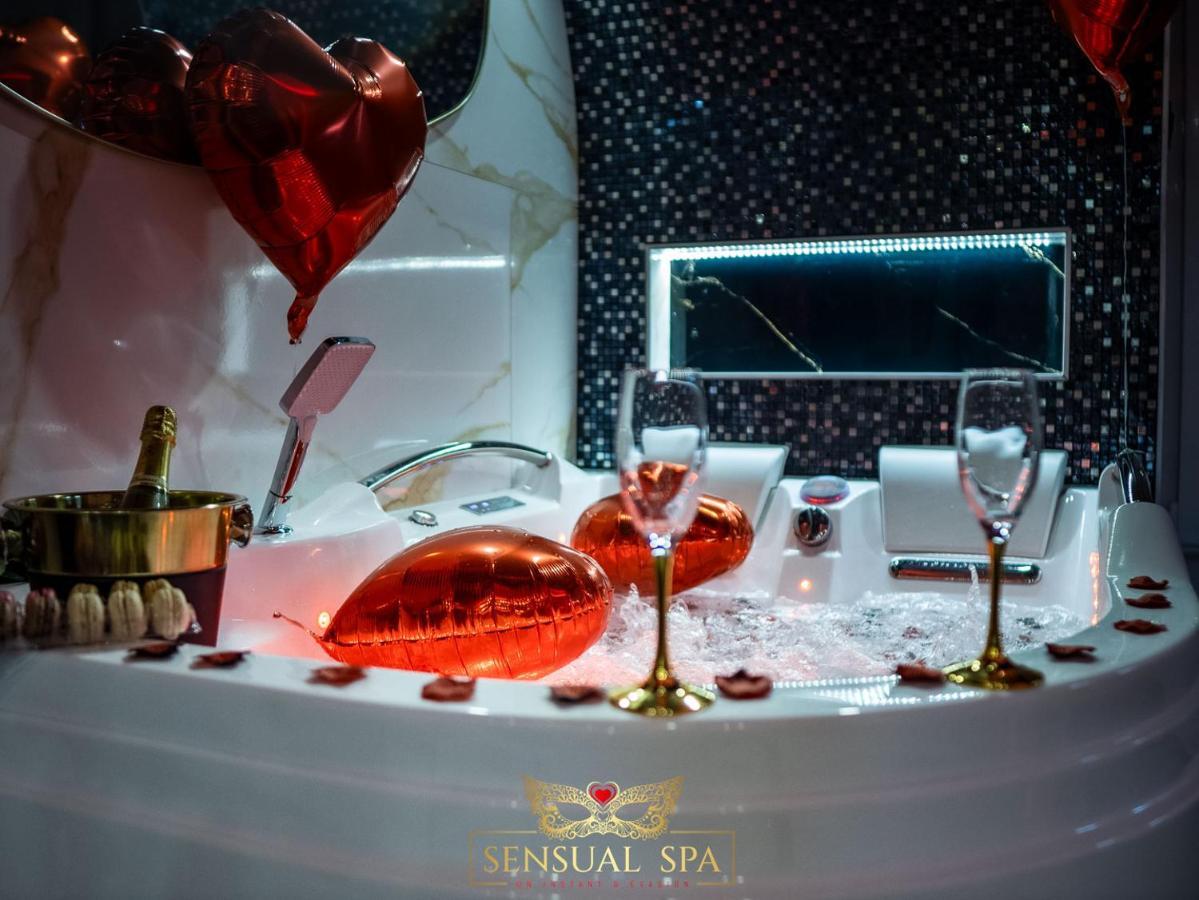 Sensual Spa- Love Room Jacuzzi Hammam Terrasse น็องซี ภายนอก รูปภาพ